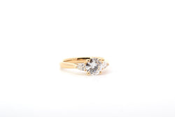 Bague diamant 1,03cts D/VS2 en or 18k - Castafiore