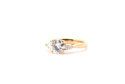 Bague diamant 1,03cts D/VS2 en or 18k - Castafiore