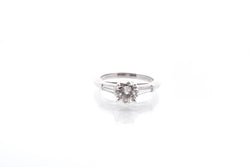 Bague diamant 1,05 carats G/VVS1 en platine - Castafiore