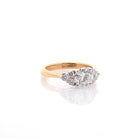 Bague diamant 1,11 cts G/Pur 10x en or 18k - Castafiore