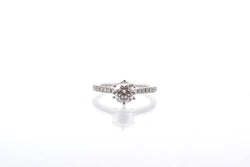 Bague diamant 1,16 cts I/SI2 en or 18k - Castafiore