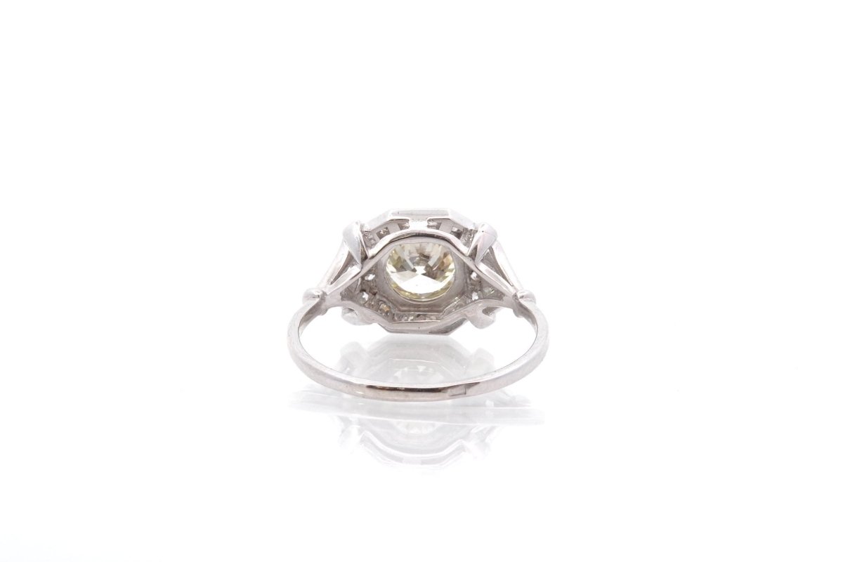 Bague diamant 1,26 cts L/VS2 en platine - Castafiore