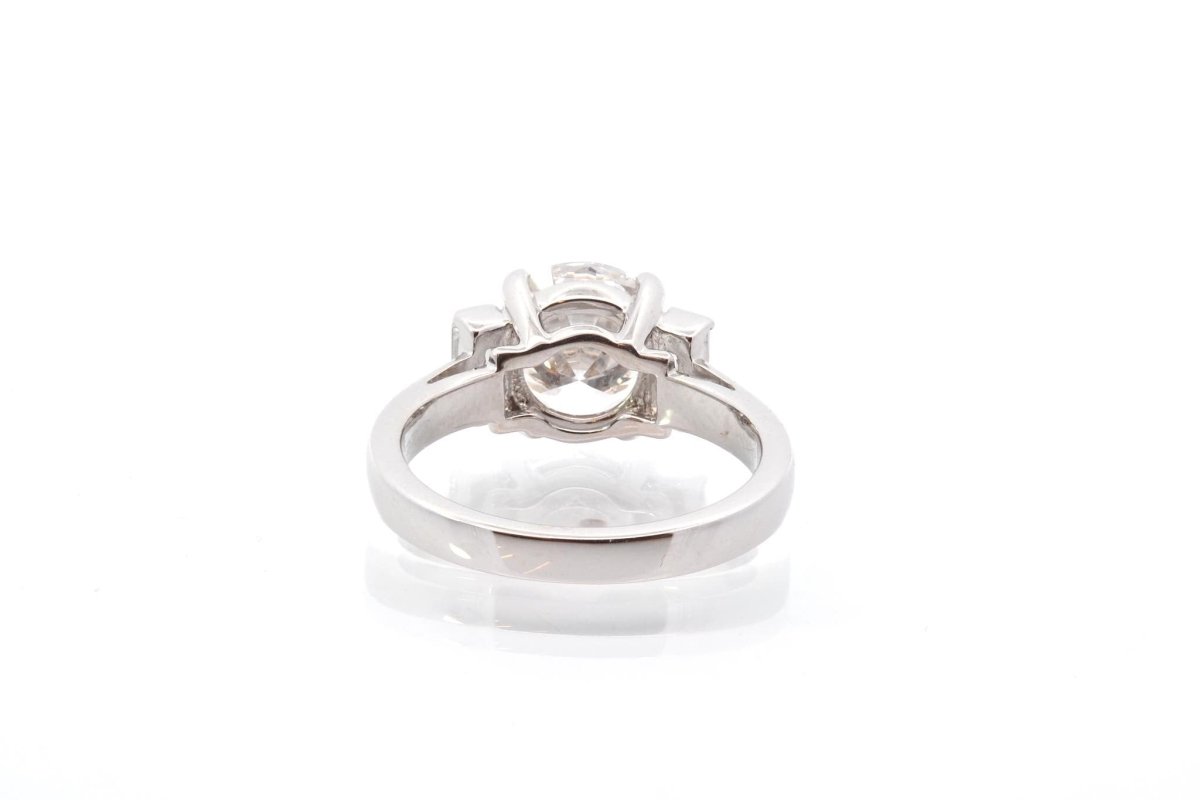 Bague diamant 2,57 cts G/SI2 en or 18k - Castafiore