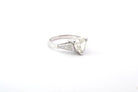 Bague diamant coeur solitaire - Castafiore