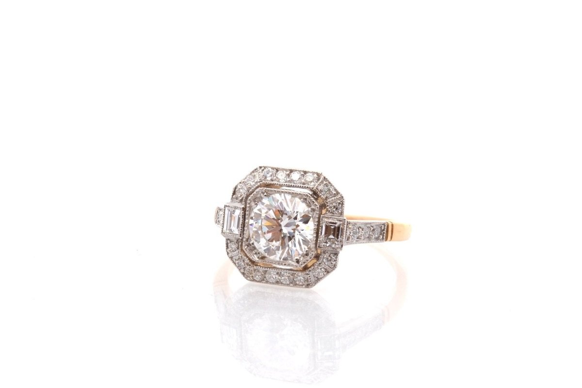 Bague diamant de 1,01cts E/SI2 - Castafiore