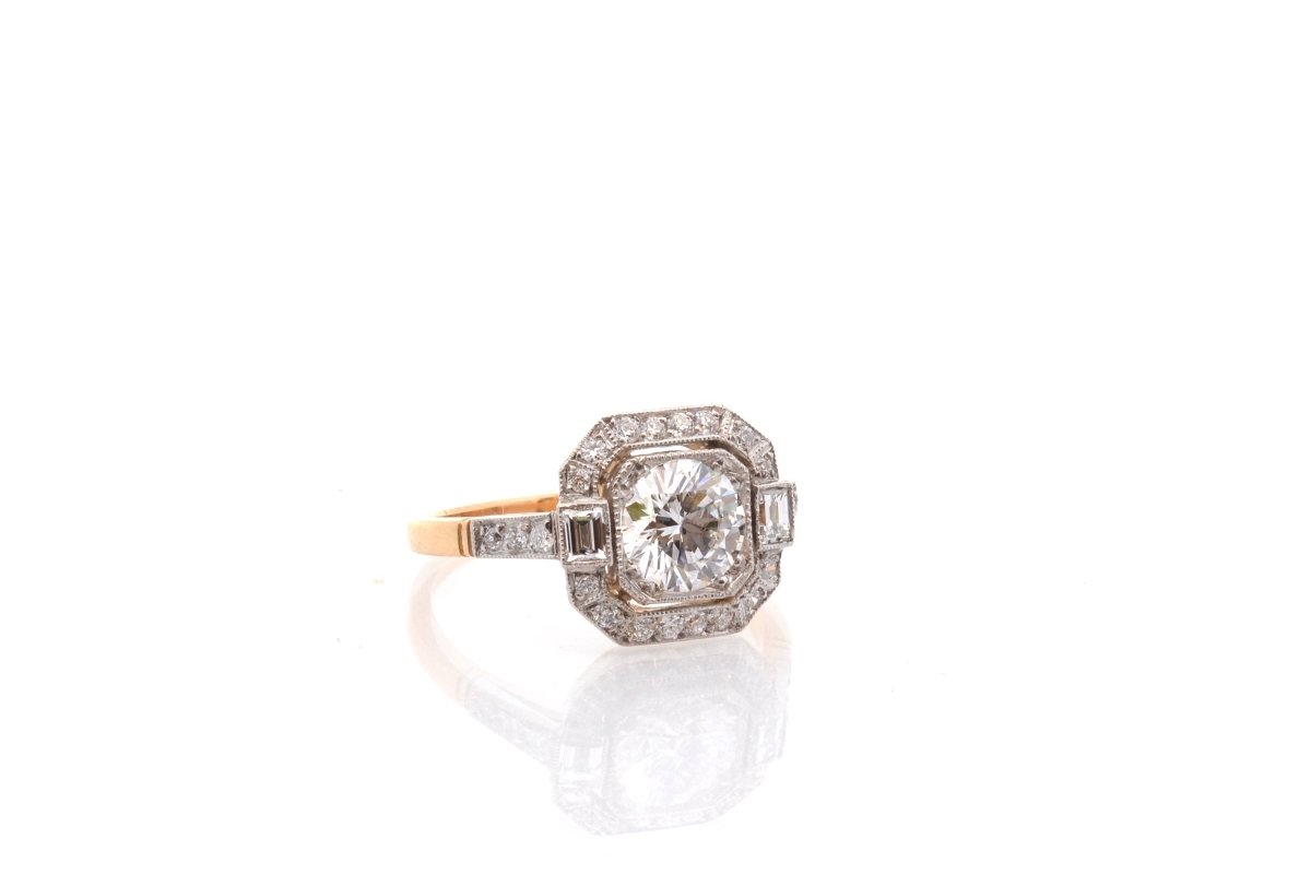 Bague diamant de 1,01cts E/SI2 - Castafiore
