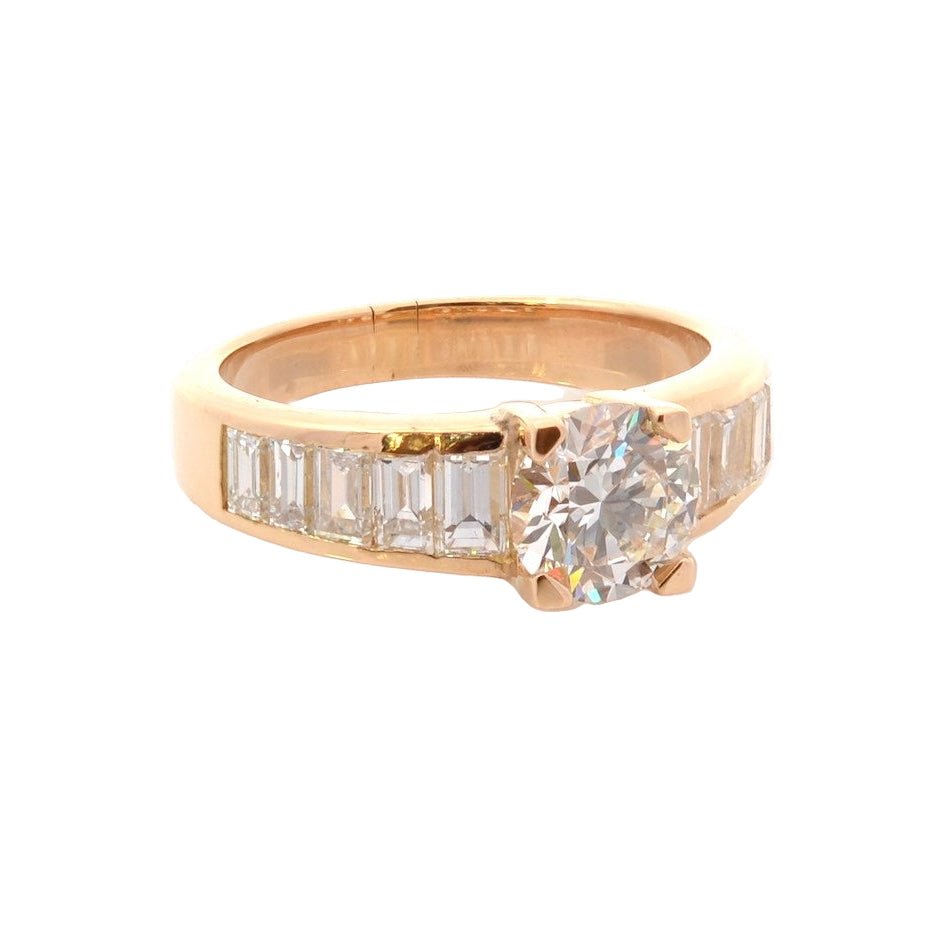 Bague Diamant en or 18k - Castafiore