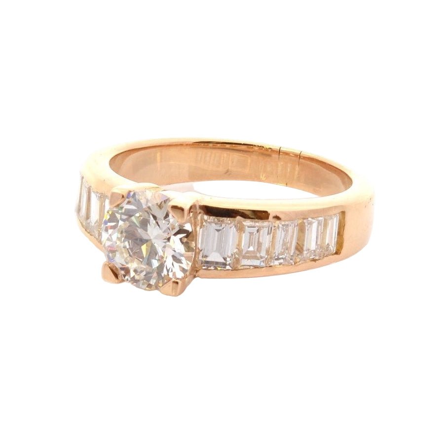 Bague Diamant en or 18k - Castafiore