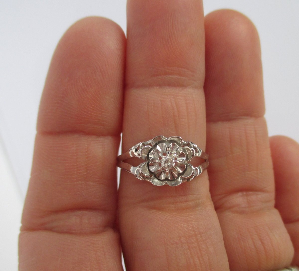 Bague Diamant en or blanc - Castafiore