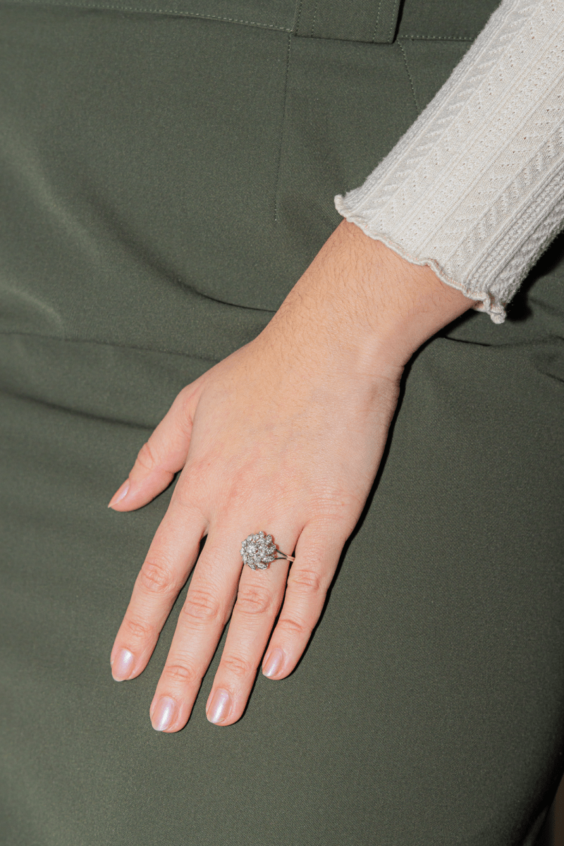 Bague Diamant en Or Blanc - Castafiore