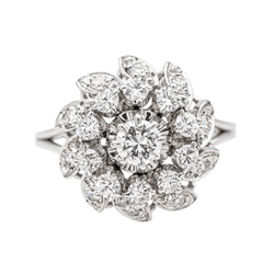 Bague Diamant en Or Blanc - Castafiore