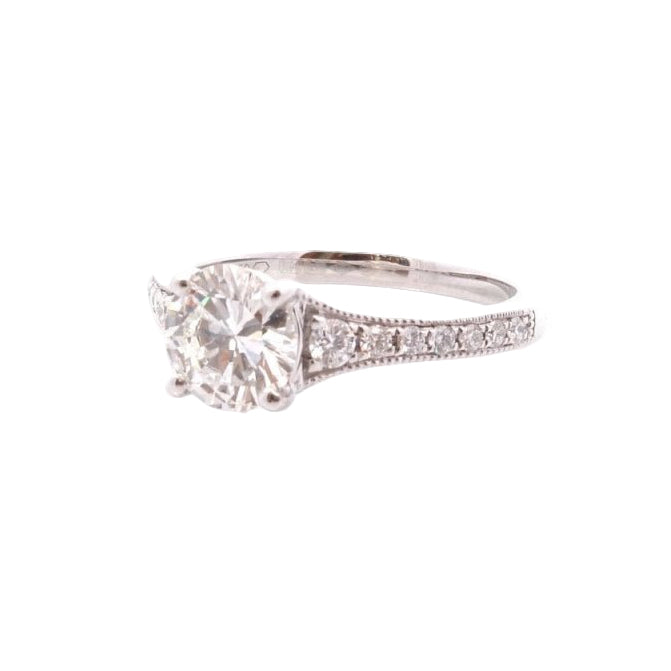 Bague Diamant en platine - Castafiore