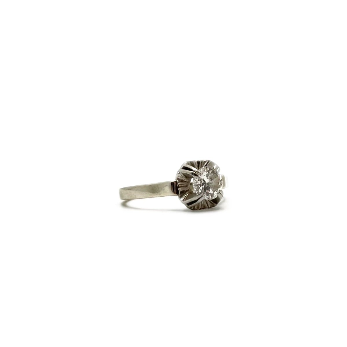 Bague diamant solitaire - Castafiore