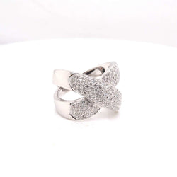 Bague diamants en or 18k - Castafiore