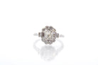 Bague diamants en or blanc 18k - Castafiore