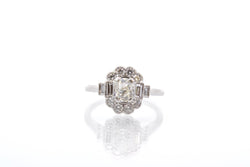 Bague diamants en or blanc 18k - Castafiore