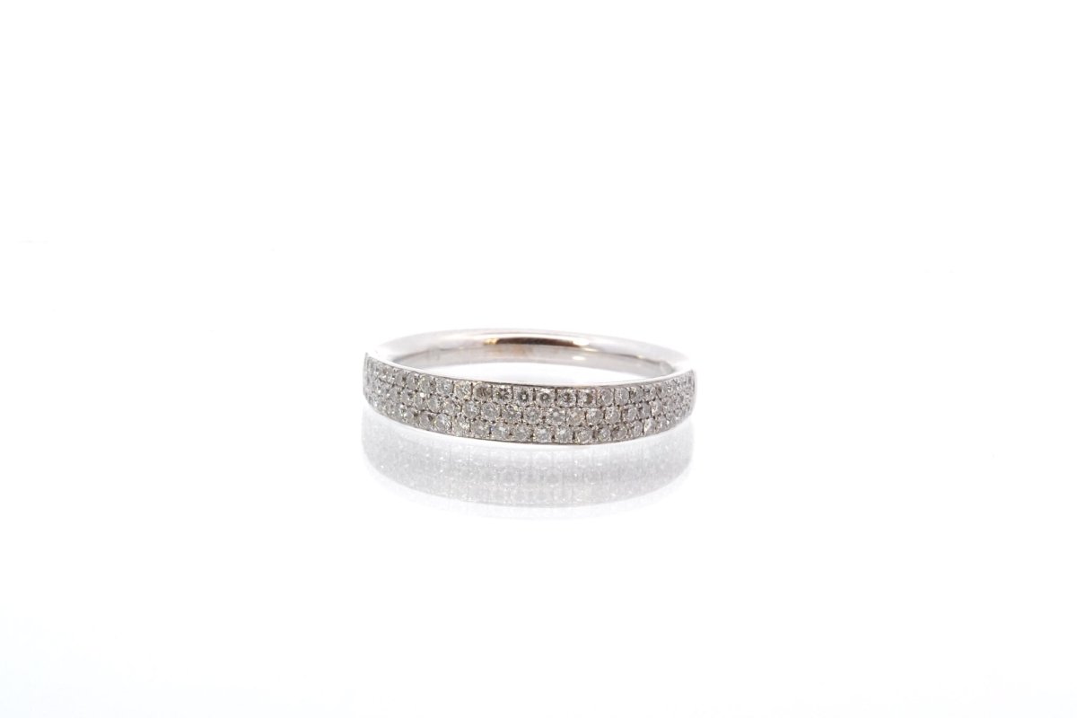 Bague diamants en or blanc - Castafiore