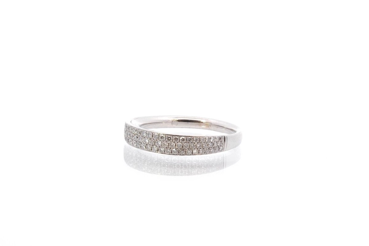 Bague diamants en or blanc - Castafiore