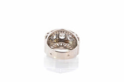 Bague diamants en platine et or blanc - Castafiore