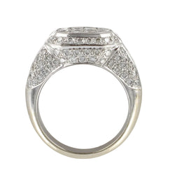 Bague diamants princesses - Castafiore