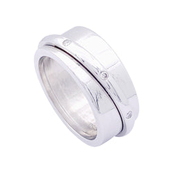 Bague DINH VAN "Ariane" en or blanc et diamants - Castafiore