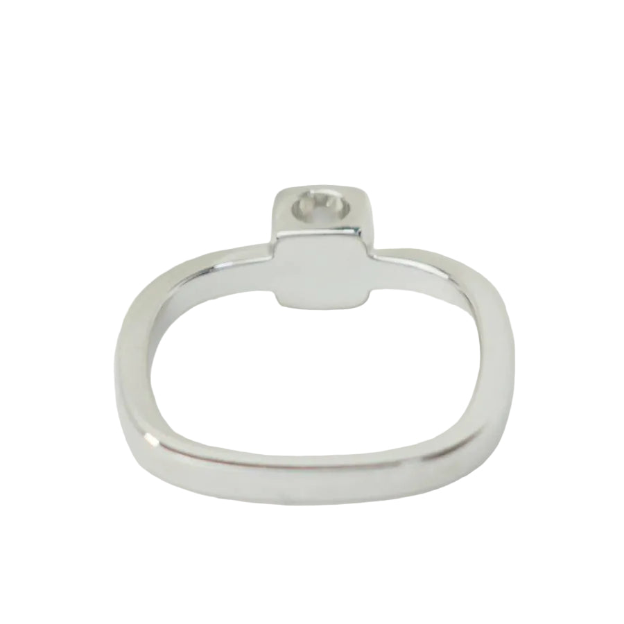 Bague Dinh Van Cube en or blanc et diamants - Castafiore