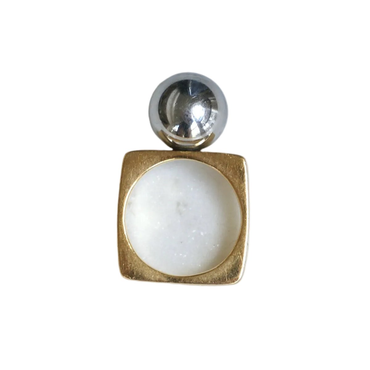 Bague DINH VAN en or jaune et hématite - Castafiore