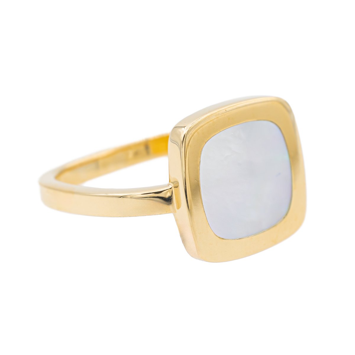 Bague DINH VAN "Impression" en or jaune et nacre - Castafiore