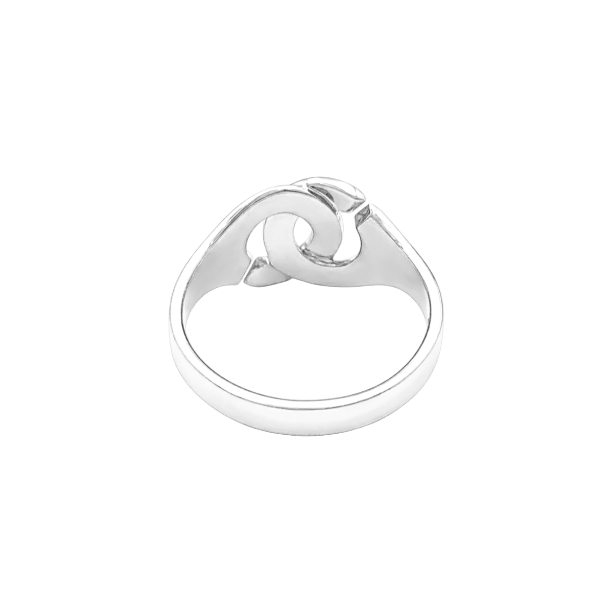 Bague DINH VAN "Menottes R10" en or blanc - Castafiore
