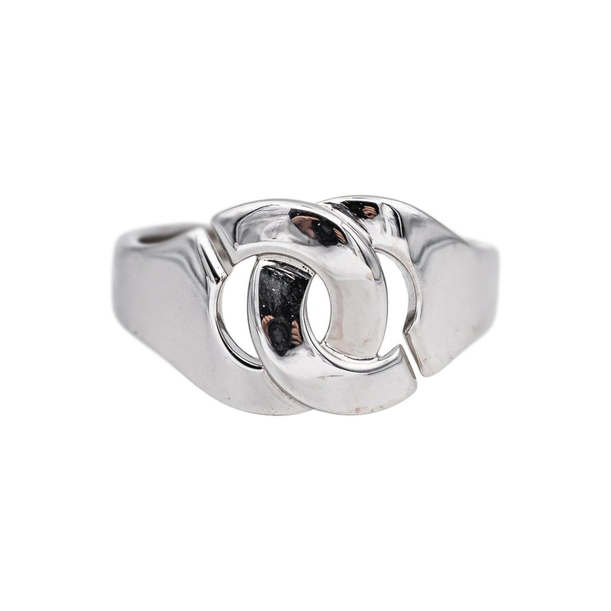 Bague DINH VAN "Menottes R12" en or blanc - Castafiore