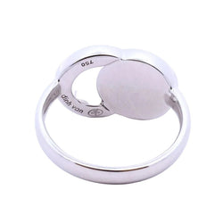 Bague DINH VAN "Ombre de lune" en or blanc et diamants - Castafiore