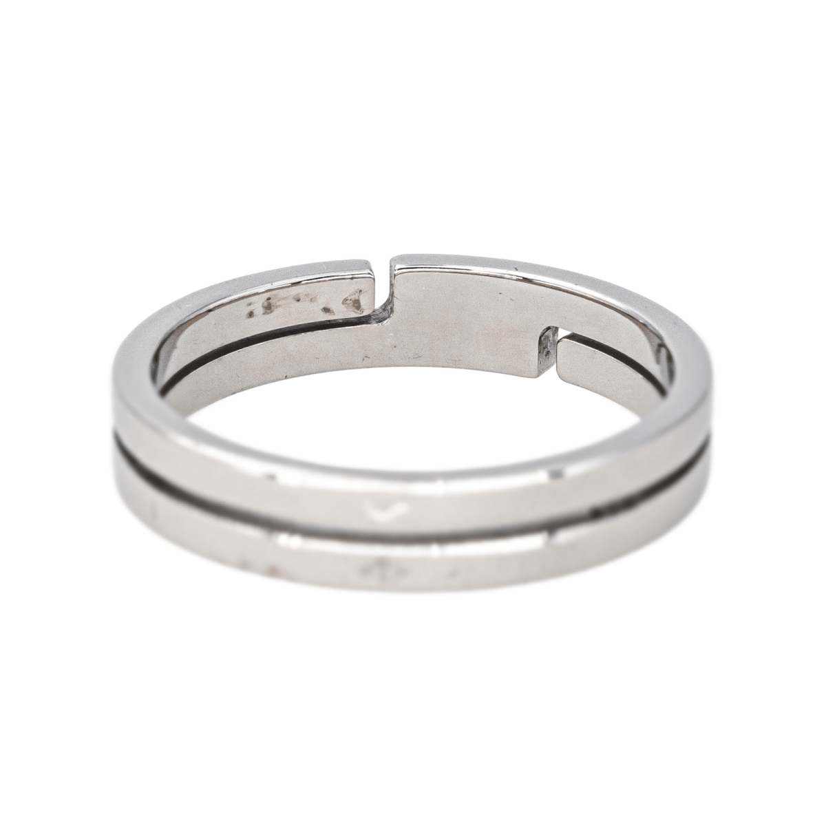 Bague DINH VAN "Seventies" en or blanc - Castafiore