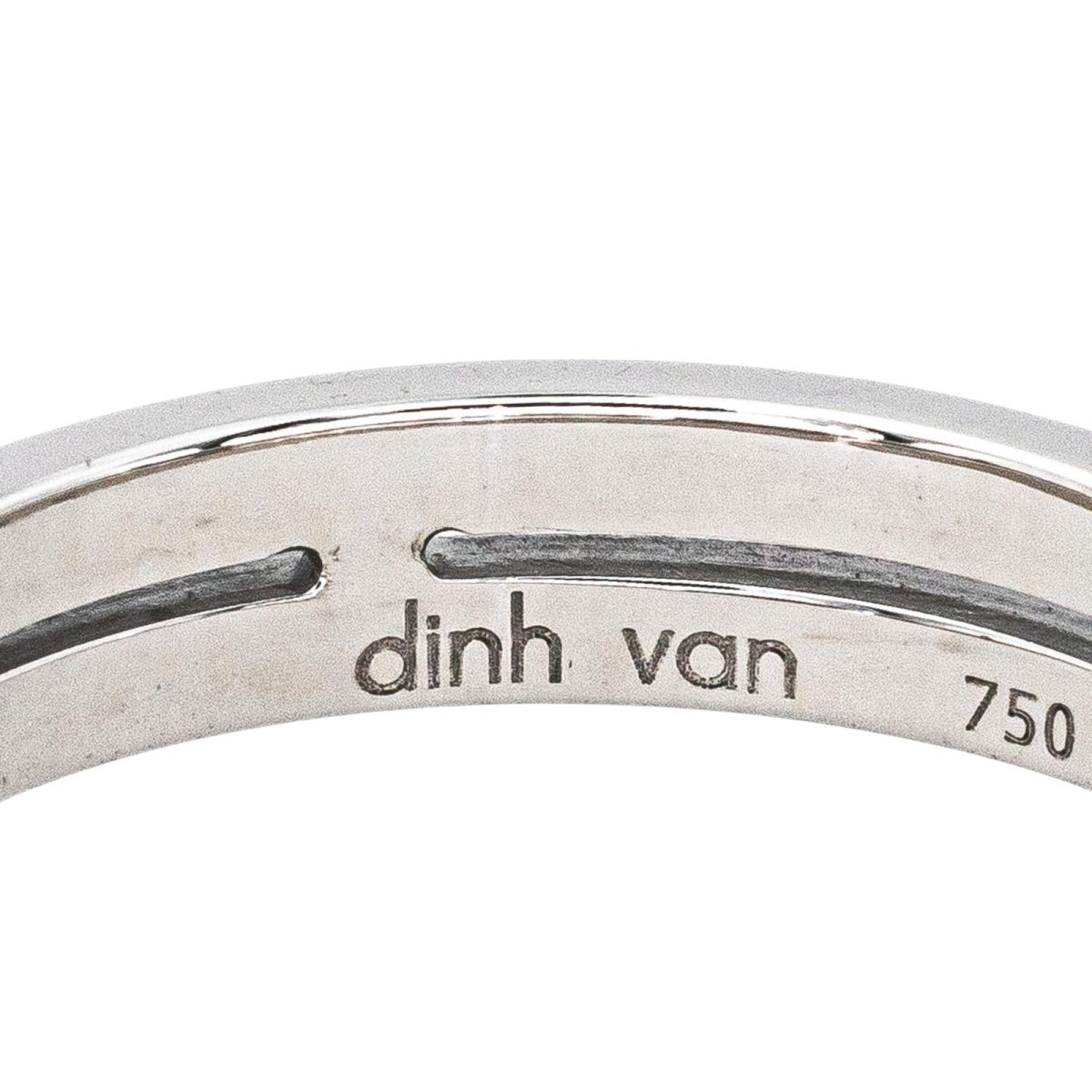 Bague DINH VAN "Seventies" en or blanc - Castafiore