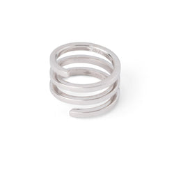 Bague DINH VAN "Spirale" en or blanc - Castafiore
