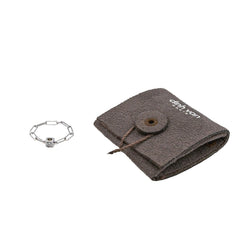 Bague DINH VAN"Le Cube" en or blanc et diamant - Castafiore