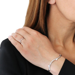 Bague DIOR "Bois de Rose" en or blanc - Castafiore