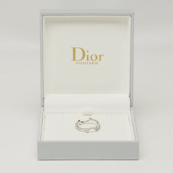 Bague Dior Bois de rose en or blanc et diamants taille 56 - Castafiore