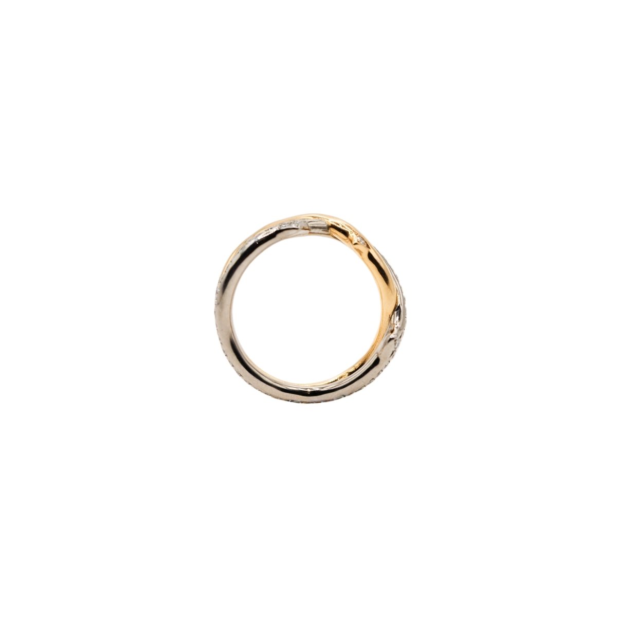 Bague DIOR "Bois de Rose" en or blanc, or rose et diamants - Castafiore
