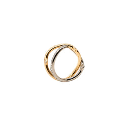 Bague DIOR "Bois de Rose" en or blanc, or rose et diamants - Castafiore