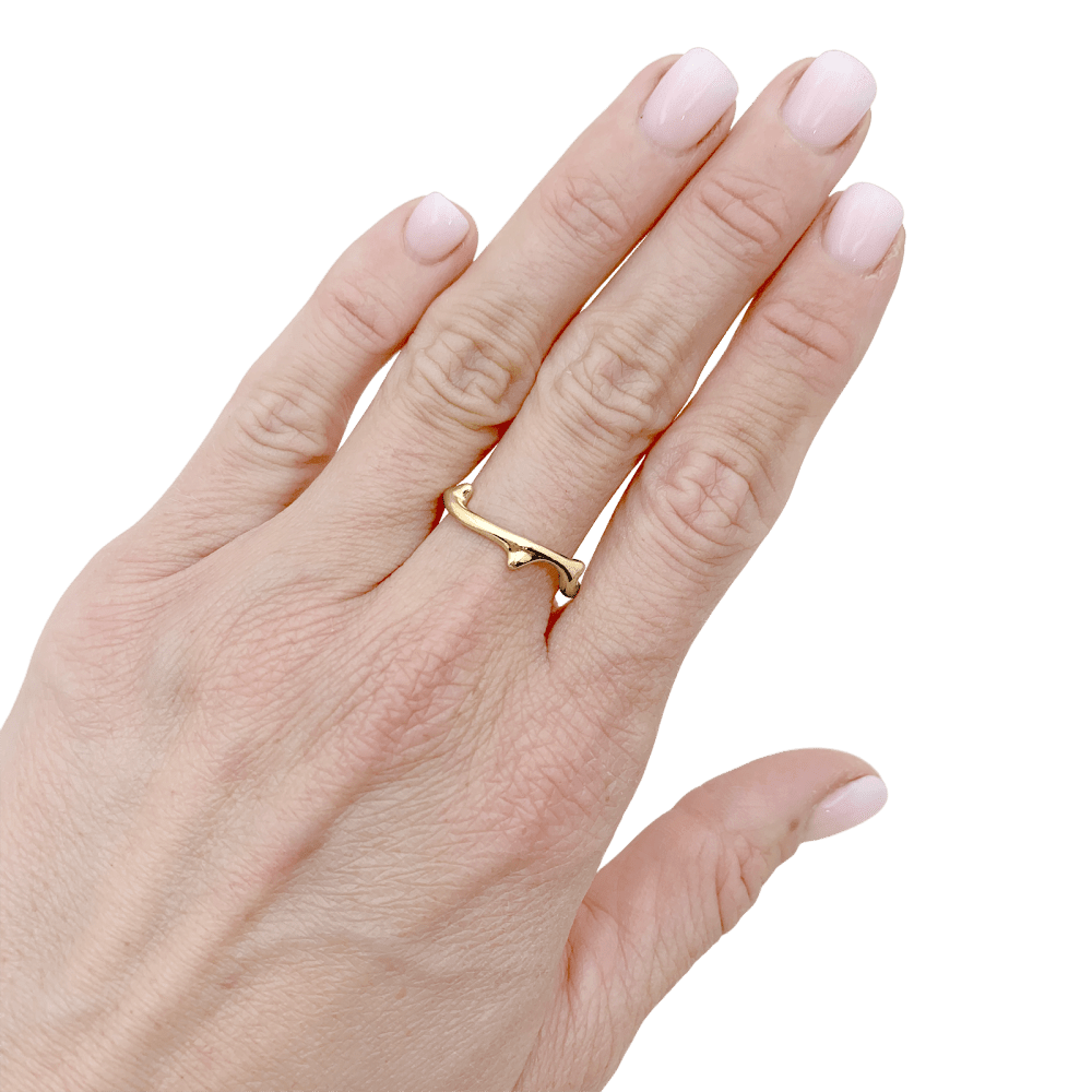 Bague DIOR "Bois de Rose" en or jaune - Castafiore