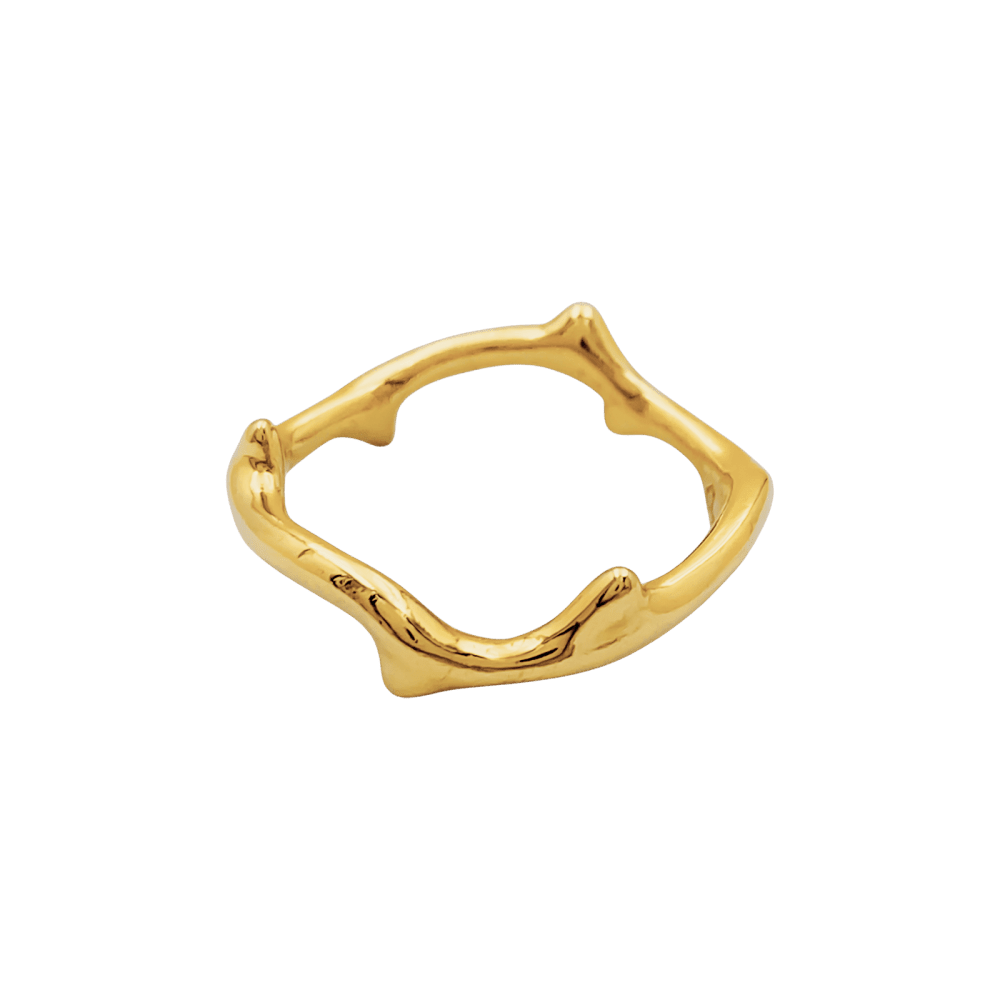 Bague DIOR "Bois de Rose" en or jaune - Castafiore