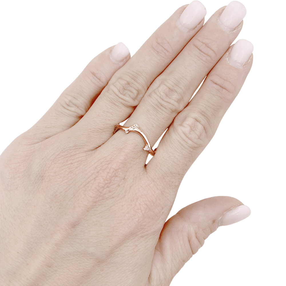 Bague DIOR "Bois de Rose" en or rose - Castafiore