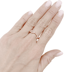 Bague DIOR "Bois de Rose" en or rose - Castafiore