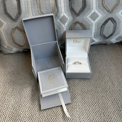 Bague DIOR "Bois de Rose" en or rose - Castafiore