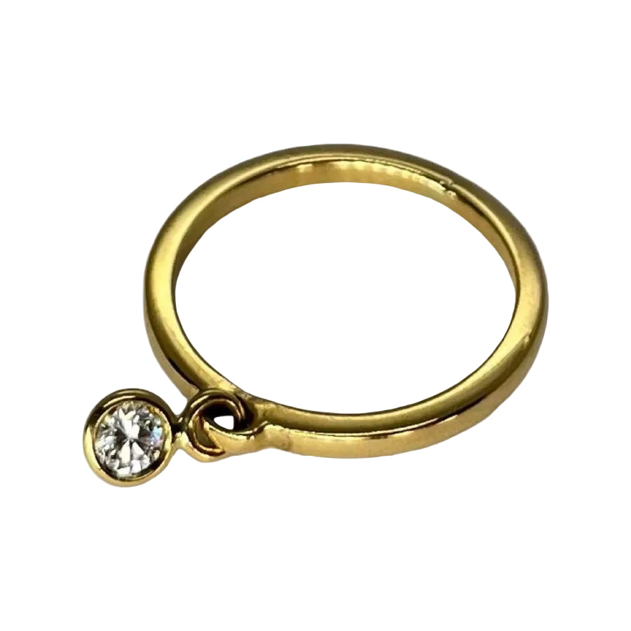 Bague DIOR Coquines en or jaune et diamant - Castafiore