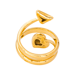 Bague DIOR "Diablotine" en or jaune - Castafiore