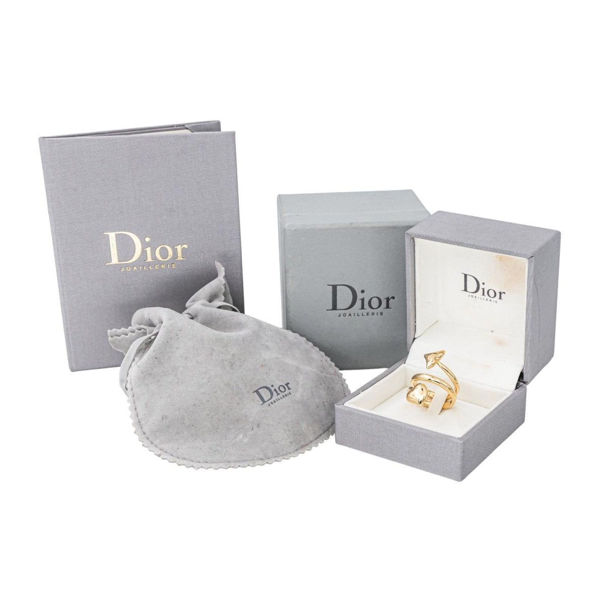 Bague DIOR "Diablotine" en or jaune - Castafiore