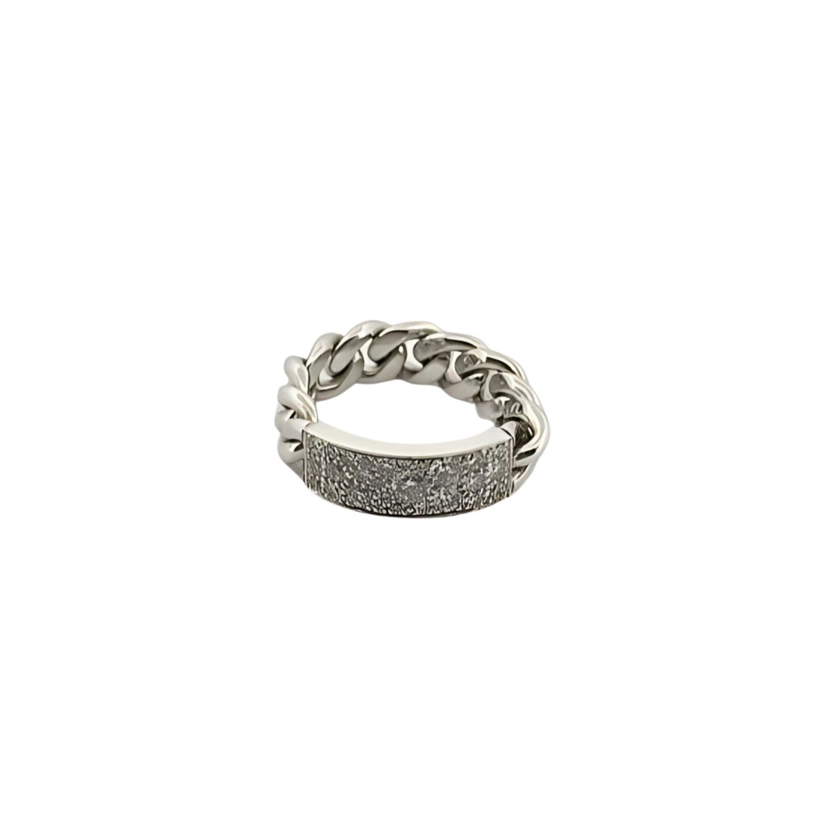 Bague DIOR gourmette en or blanc et diamants - Castafiore