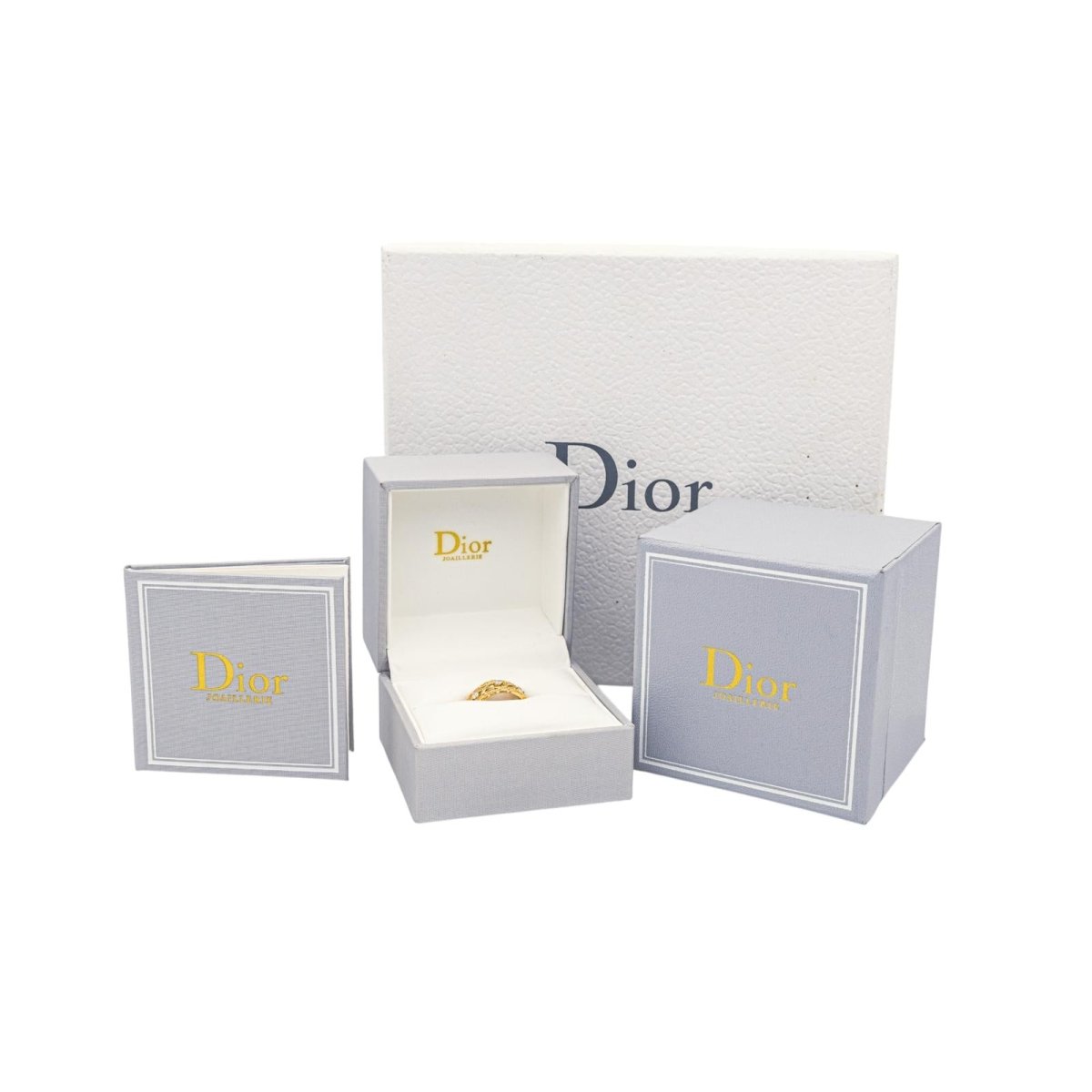 Bague DIOR "My Dior" en or jaune et diamants - Castafiore