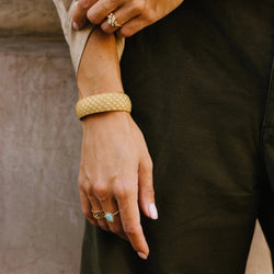 Bague DIOR "My Dior" GM en or jaune et diamants - Castafiore